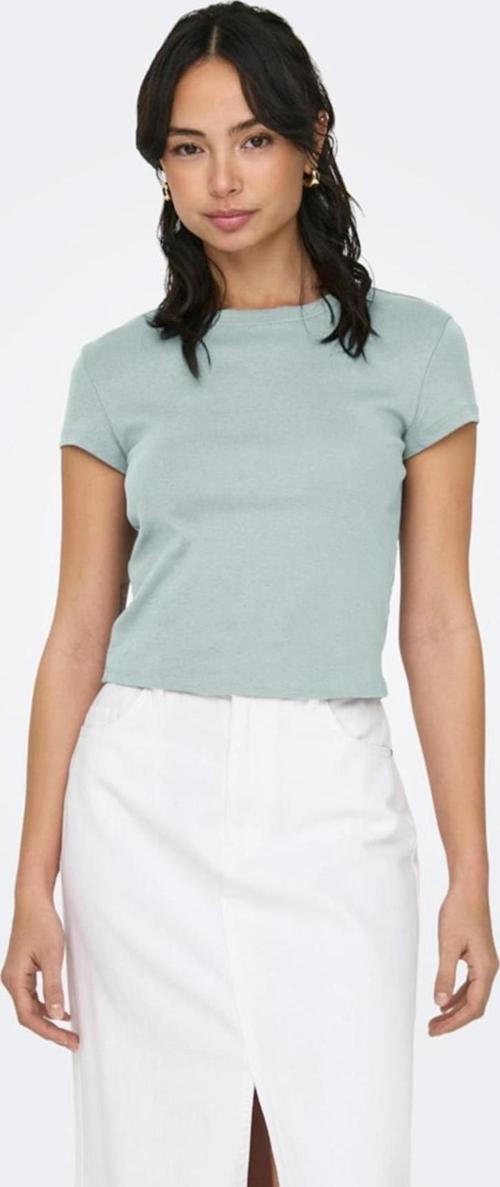 ONLELINA S/S O-NECK SHORT TOP JRS NOOS MİNT