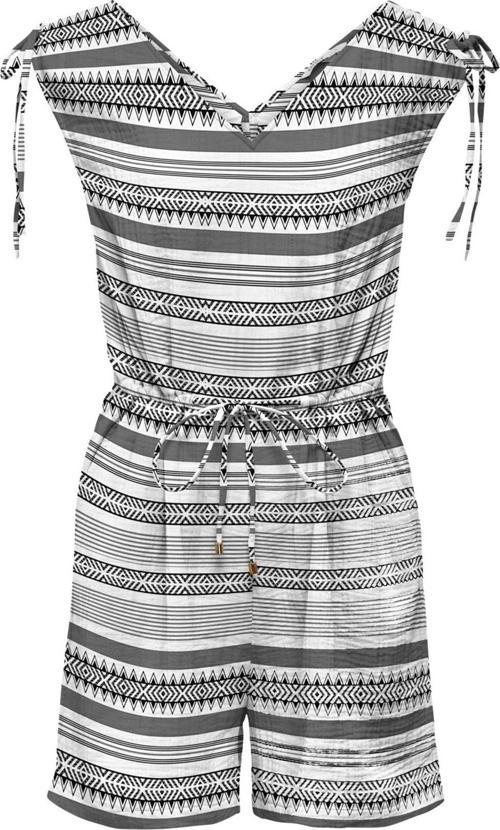 ONLNORA S/L RUCHING PLAYSUIT PTM