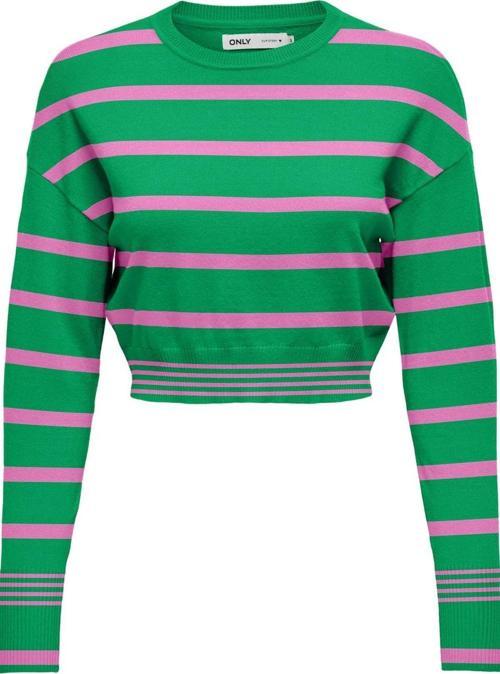 ONLIBI LS CROPPED PULLOVER CC KNT