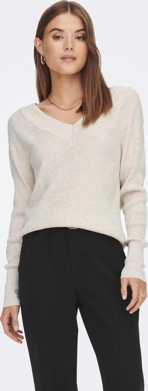 ONLNEW TESSA L/S V-NECK PULLOVER NCA KNT TAŞ