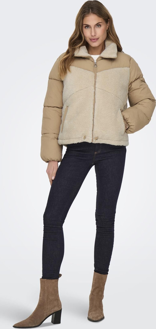 ONLSIENA TEDDY MIX PUFFER CC OTW TAŞ 15322083