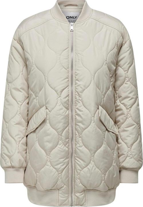 ONLTINA LONG QUILTED JACKET OTW 15300060 BEJ