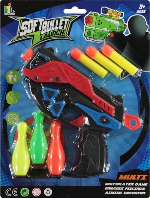 Dart Atan Tabanca Seti Siyah