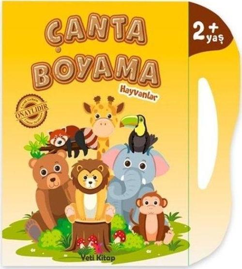 Çanta Boyama - Hayvanlar 2+ Yaş
