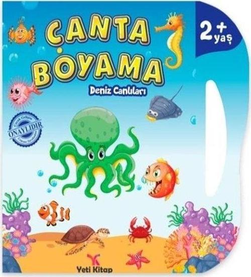 Çanta Boyama - Deniz Canlıları 2+ Yaş