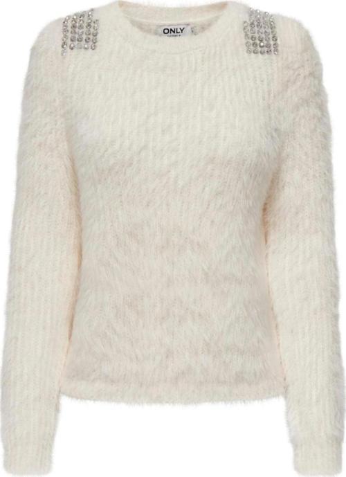 ONLSURI LS BLING O-NECK PRM CS KNT BEYAZ15340525
