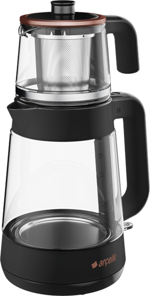 CM 6964 Resital S Çay Makinesi Siyah (Çaycı)