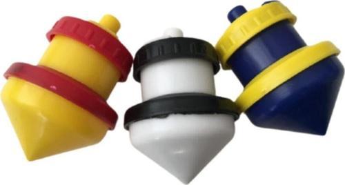 3 Adet Otomatik Topaç Plastik Nostaljik  Fırıldak Oyunu