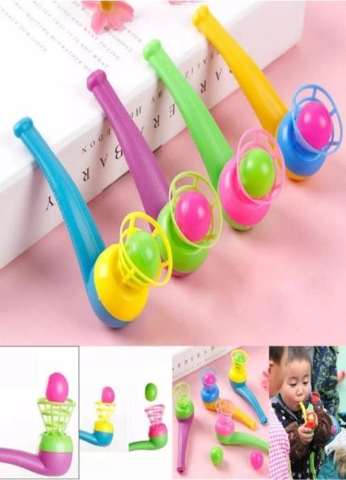 Saksafon Top Üfleme Oyunu Popit Pop Tube Eğitici Oyuncak(2ADET)