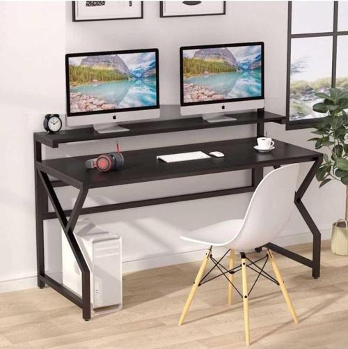 Tasarım Monitör Sehpalı Bilgisayar Masası