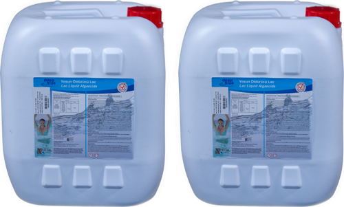 2 ADET Deep Blue 20 Kg  (40 KG) LAC 2 % 8 DDAC Formüllü  Biocıdı Yosun Öldürücü - Liquid Algaecide