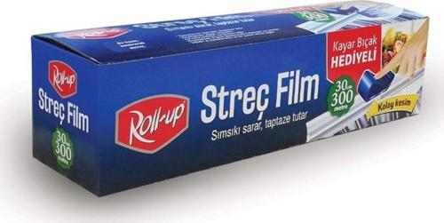 Streç Film 30Cm X 300 M 1 Adet (Kayar Bıçaklı)