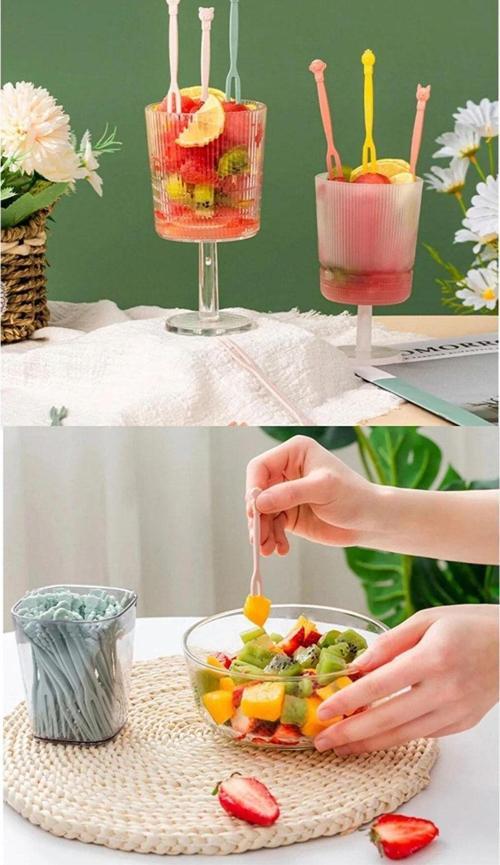 Plastik Cin / Cips / Meyve / Baklava / Sunum Çatalı 1000 Adet
