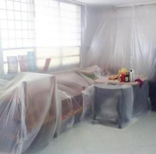 Hışır Örtü Boya Badana Zemin Eşya Koruma Örtüsü 10 M²