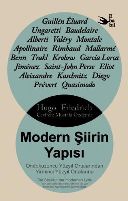 MODERN ŞİİRİN YAPISI - Ondokuzuncu Yüzyıl Ortalarından Yirminci Yüzyıl Ortalarına /Die Struktur der 