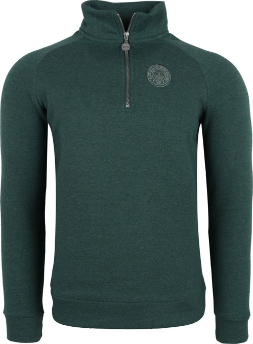 ERKEK TEK RENK LOGO RECYCLE SWEAT