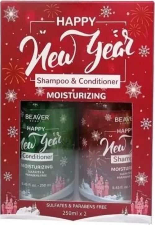 Happy New Year Saç Bakım Seti | Şampuan + Saç Kremi 250ml