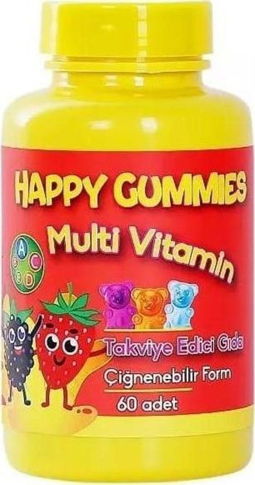 Gummies Multi Vitamin Çiğnenebilir Form 60 Adet