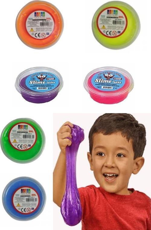 Pofuduk Slime 6 lı MİNİ Slaym Oyun Hamuru Slaym Stres Topu