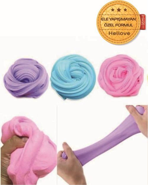 Slime Oyun Hamuru Slaym Oyun Hamuru 3 Renk Oyun Hamuru Eğitici