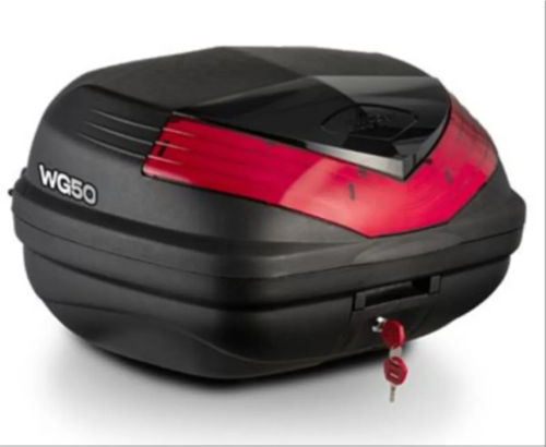 Motosiklet Basic 50 lt Arka Çanta Motor Tur Çantası 50 Litre Hacim Siyah
