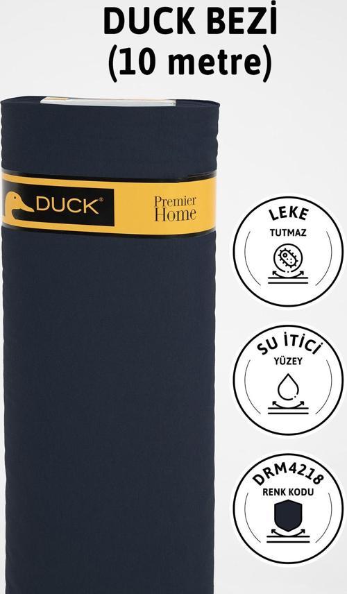 Premier Metrelik Duck Keten Kumaş Su İtici Bez 10 Metre DRM4218 - Lacivert