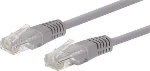 Uranıum 30 Cm 26awg 250mhz Lszh Utp Gri Renk Cat6 Patch Kablo