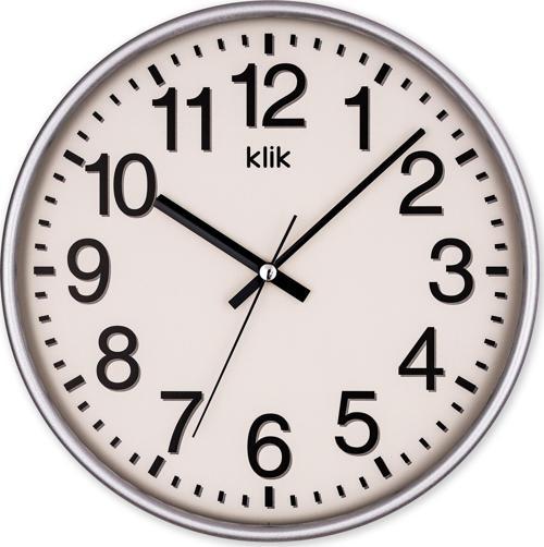 Venüs Gümüş Minimalist Duvar Saati