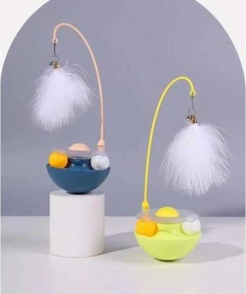 Zilli Kedi Otlu Hacıyatmaz Oyuncağı