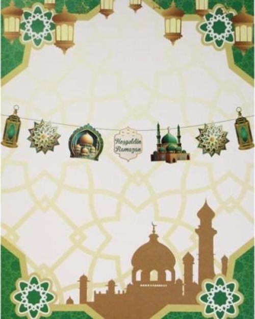 Dekoratif Ramazan Duvar Süsü Yeşil