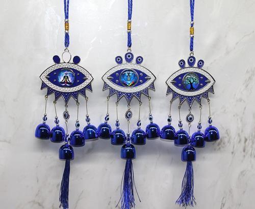 Metal Nazar Boncuğu Çan Alk3494