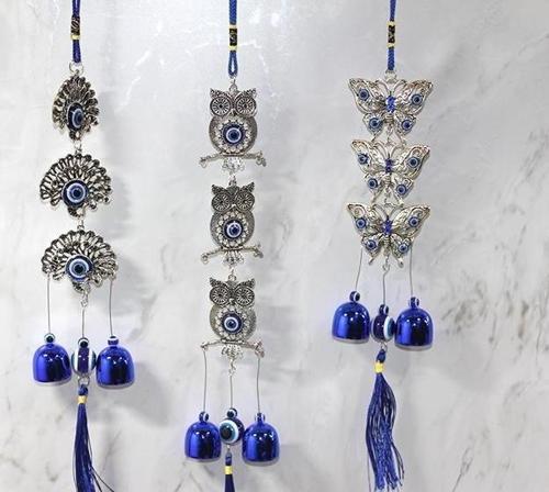 Metal Nazar Boncuğu Çan Alk3502