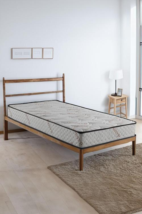 | Bamboo Kumaşlı Ortopedik Yaylı Tek Kişilik Yatak |  20cm  Kalınlık