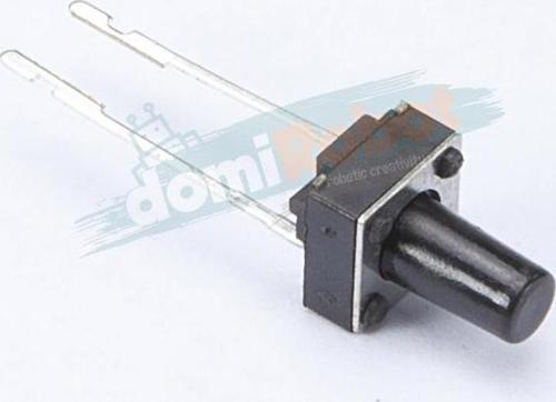 2 Pin Mini Push-Buton (Tuş Yüksekliği 6mm)