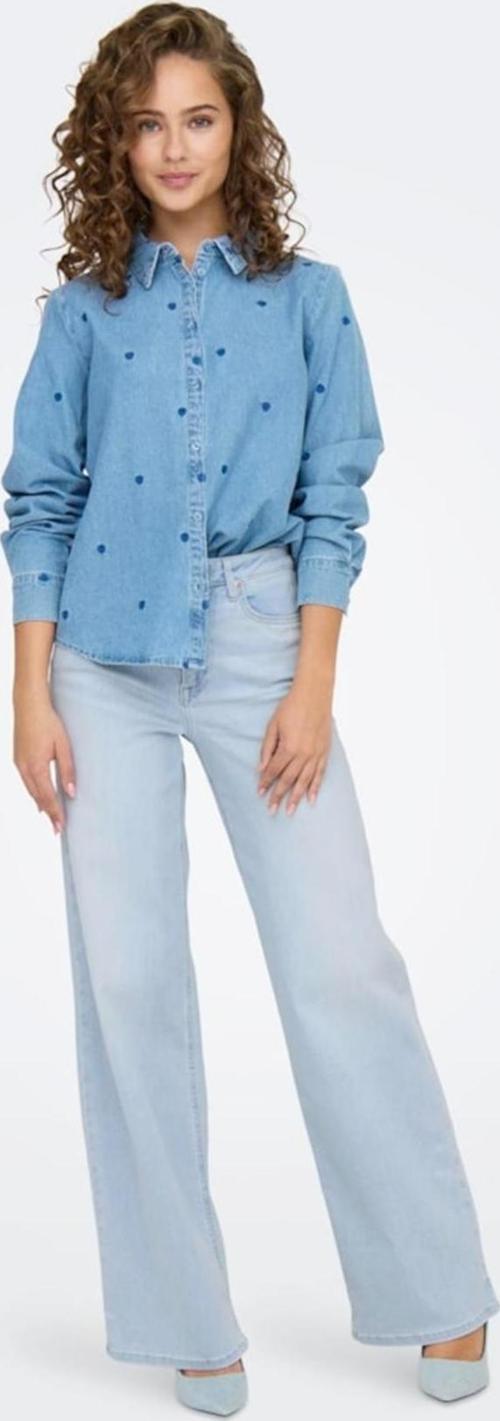 ONLMADISON BLUSH HW WIDE DNM CRO495 NOOS 
