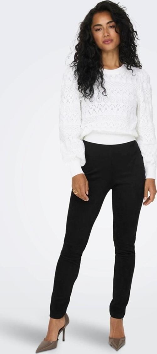 ONLJO FAUX SUEDE LEGGING CC OTW SİYAH