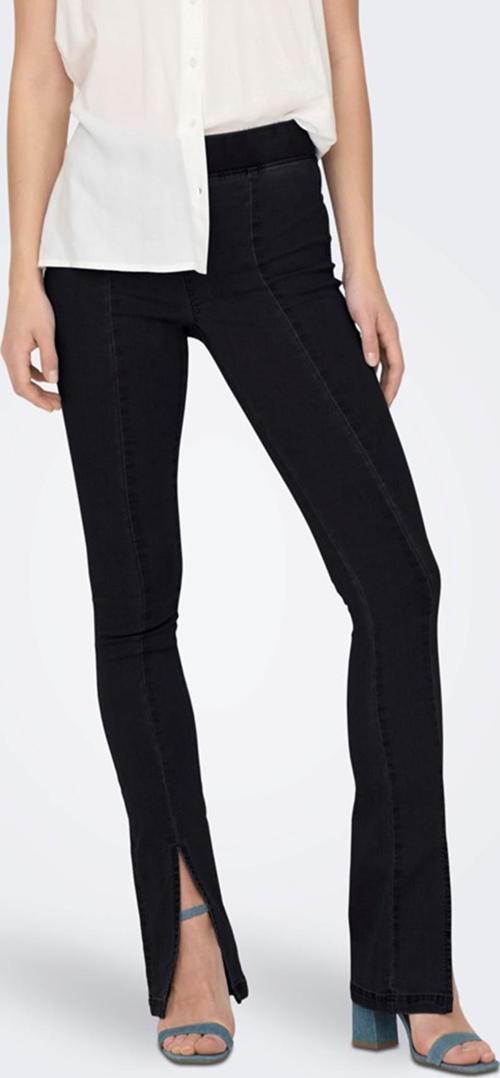 ONLPAIGE HW SKINNY FRONT SLIT DNM PIMBOXsiyah
