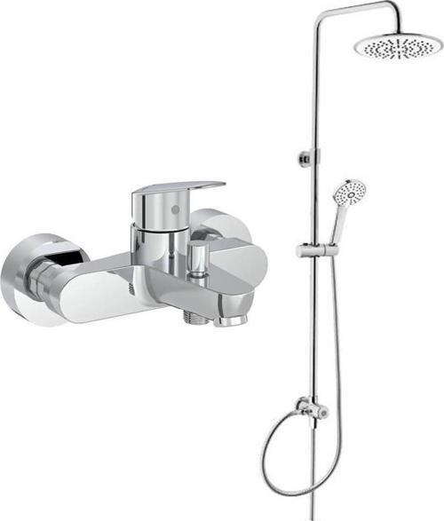 Flow Round Banyo Bataryası + Artema 3c Duş Seti A45786