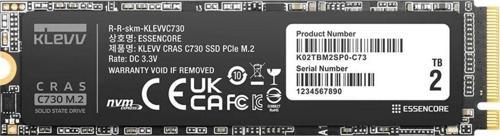 Cras C730 2Tb Nvme Pcıe Gen3 X4 Okuma 3700Mb – Yazma 2800Mb M.2 Ssd (K02Tbm2Sp0-C73)