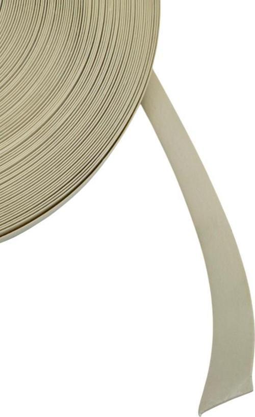 Mobilya Kenar Fitili 15 mm Krem Renk Şerit Conta Şerit Mobilya Kenar Fitili 50 Metre