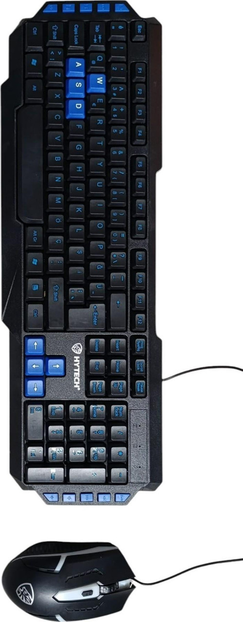 HYTECH GAMİNG KLAVYE MOUSE SETİ