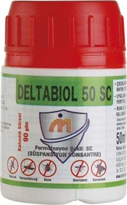 Deltabiol 50 Sc 50 Ml Kene Sivrisinek Karasinek Tatarcık Hamamböceği Ilacı