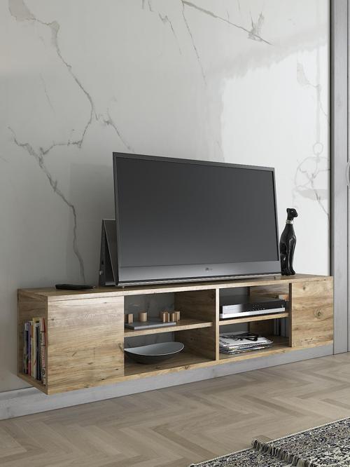 Echo 150 Cm Duvara Asma Tv Ünitesi - Atlantik Çam