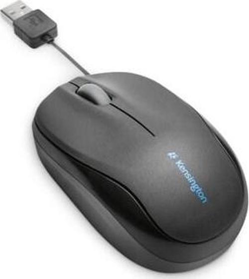 K72339EU Pro Fit Kablosu Toplanabilen Kablolu Mouse Siyah