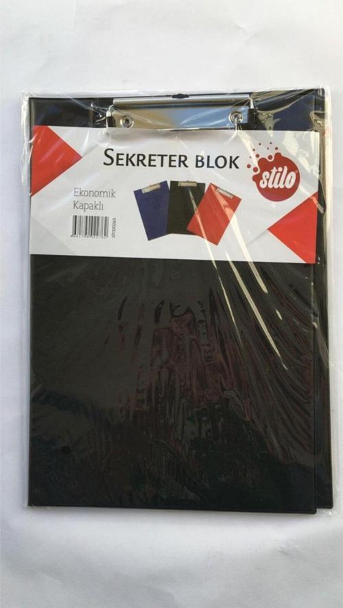 SEKRETERLİK KAPAKLI SİYAH
