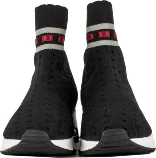 Link Black Grey Siyah Rahat Bilek Örme Çorap Sneaker Spor Ayakkabı Kadın Bot