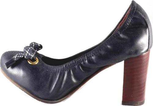 By Marc Jacobs H.Calf Navy 616677 Lacivert Deri Yüksek Topuklu Kadın Ayakkabı