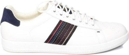 Paul Smith SMXG P215 White Deri Sneaker Beyaz Sport Düz Taban Erkek Ayakkabı 