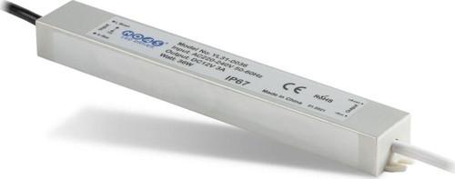 12 Volt 3 Amper Dış Mekan Şerit Led Trafosu Yl31-0036