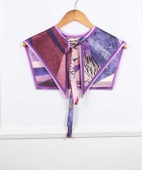 Yeni Stil Omuz Şalları Pembe Motif Desen